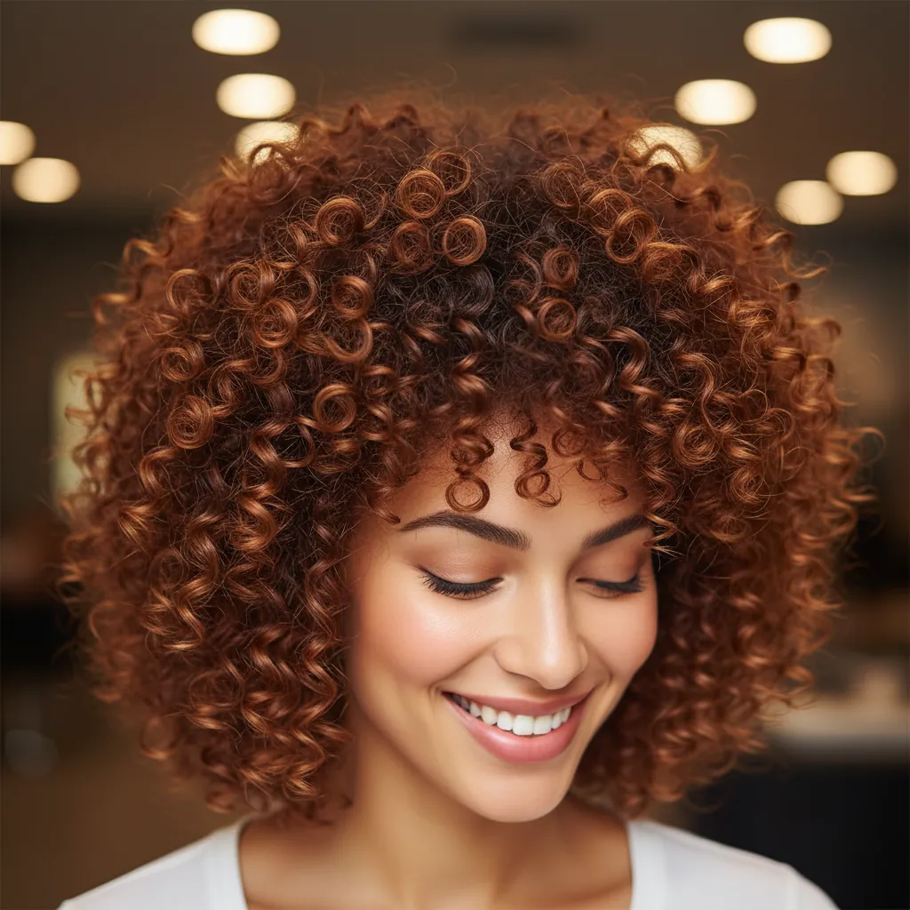 Prachtige gestyled krullen na CurlSys behandeling